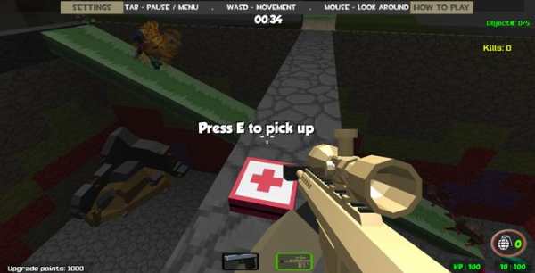 Zombie Arena 3D Survival Offline screenshot 1