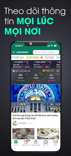 24HMoney: Chứng Khoán - Đầu Tư screenshot 1