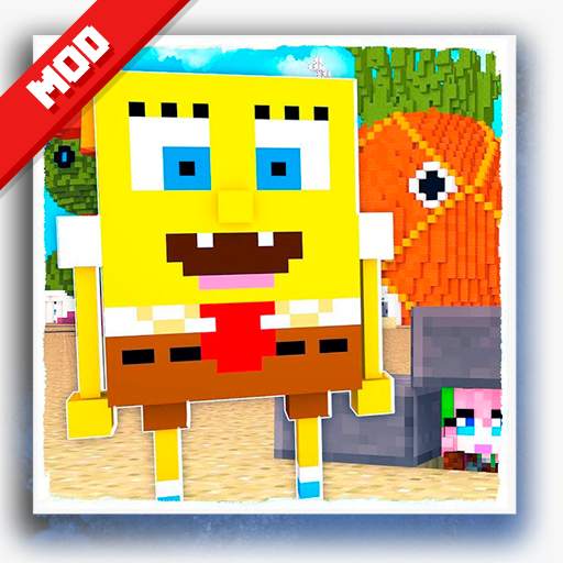 Mod Spongebob for Minecraft PE 2021 1.0