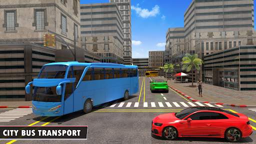 Bus Kota Mengemudi 3D-Game Bus screenshot 3