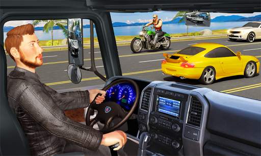 Traffic Highway Truck Racing - Truck Driving screenshot 1