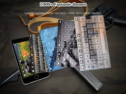 Sub Machinegun Keyboard screenshot 1