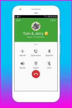 Fake Call Tom From Jerry screenshot 2