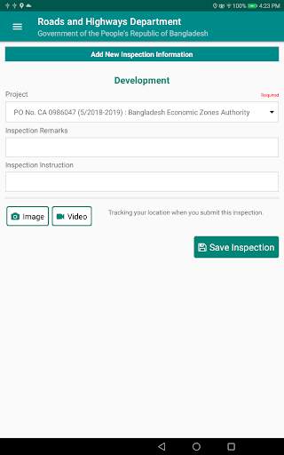 Project Monitoring System - PMS RHD screenshot 2