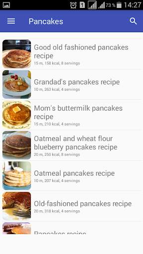 Pancakes recipes with photo offline screenshot 3