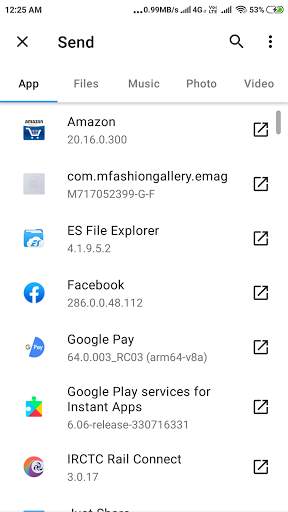 Just ShareIt : File Transfer & Sharing скриншот 2
