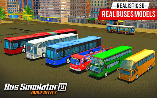 City Bus Driving Coach Games screenshot 5
