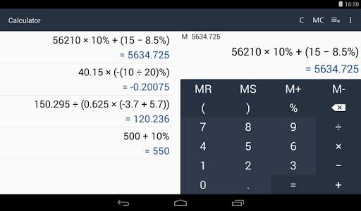 Calculator screenshot 9