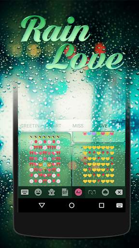 Glass Water Keyboard Theme screenshot 5