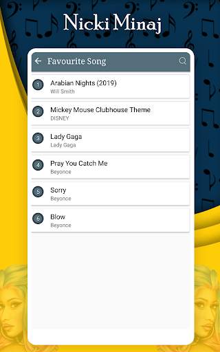 Music Player - Nicki Minaj All Songs Lyrics screenshot 5