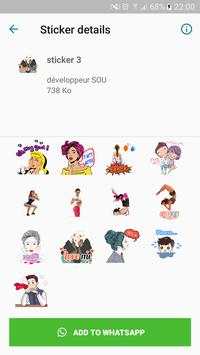 Girls And Boys Stickers for whatsapp screenshot 2