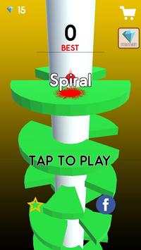 Helix Crush Spiral - ball games for kids screenshot 1