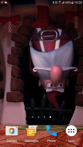 Santa Claus New Live Wallpaper screenshot 2