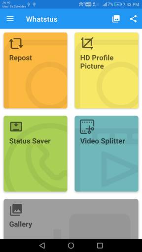 Whatstus: Media Toolbox for Instagram,Whatsapp etc screenshot 2