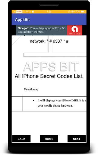 All Mobile Secret Code Latest(Mobile Master Codes) screenshot 7