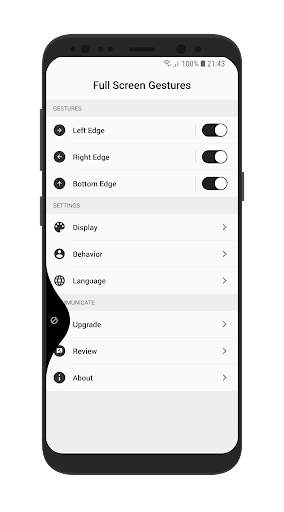 Full Screen Gestures screenshot 1