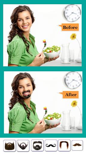 Men Hair Mustache Style Photo Editor Pro screenshot 4