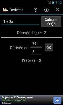 Dérivées screenshot 3