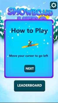 Snowboard Racing screenshot 2