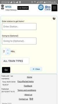 Bhartiya Rail-Indian Train Enquiry App скриншот 3