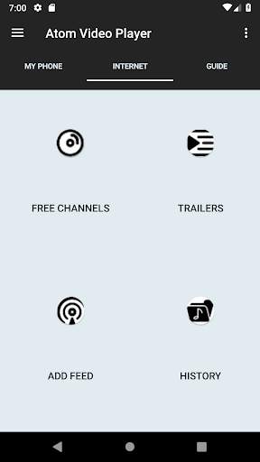 Atom Video Player - Live TV, Chromecast, Trailers screenshot 2