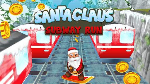 Santa Rail Rush Challenge screenshot 1