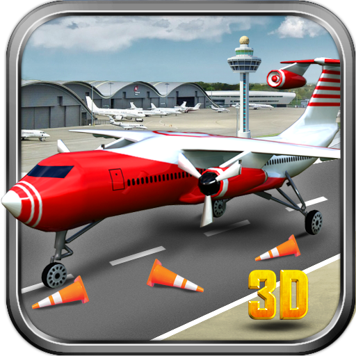Plane Parking 3D icon