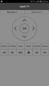 Remote for Appletv скриншот 1