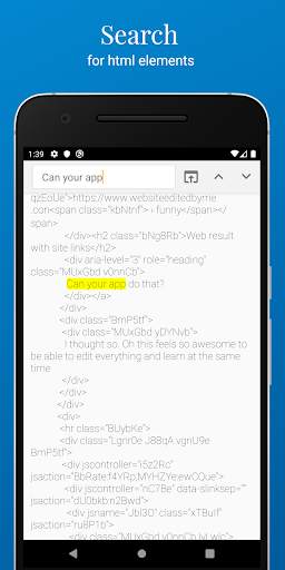 Inspecter et modifier HTML Liv screenshot 4