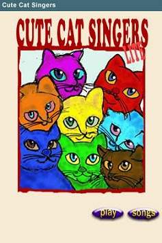Cute Cat Singers Lite screenshot 1