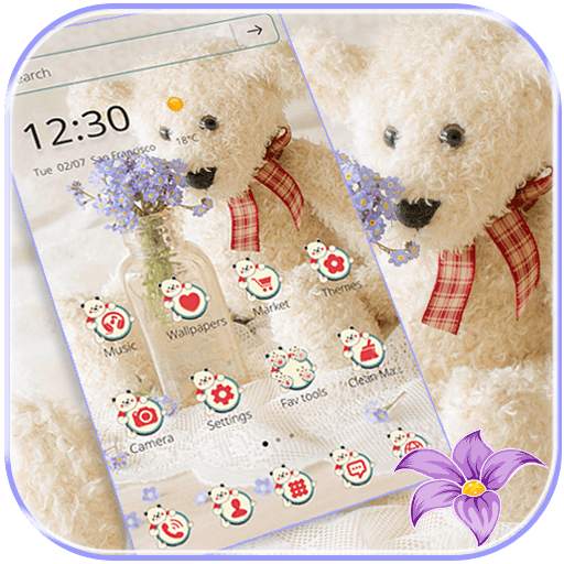 Teddy Bear Theme Forget-me-not 1.2