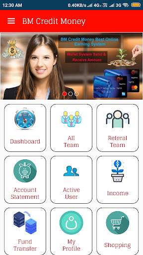 BM Credit Money Share & Refer स्क्रीनशॉट 2