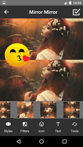 Mirror Photo Effect screenshot 2