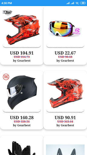 Motorcycle Accessories & Parts Shopping App Mall screenshot 4