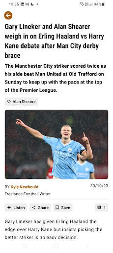 Manchester Evening News screenshot 2