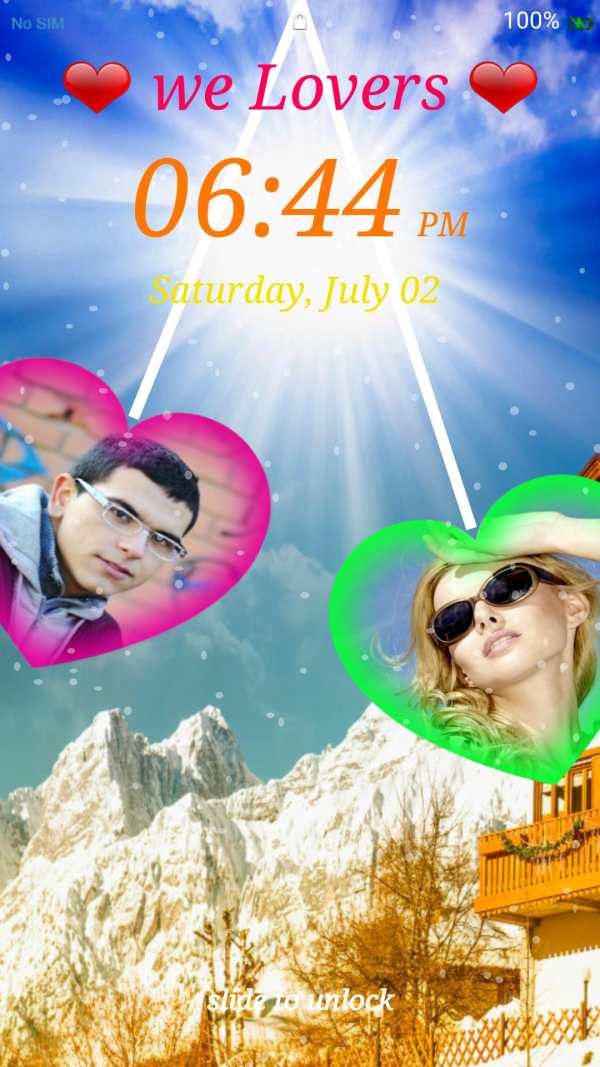 We Lovers Lock Screen screenshot 4
