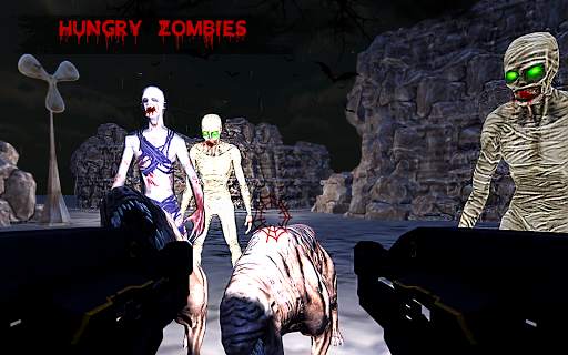Zombie & Alien's Town: Ghost Target Game 2019 screenshot 3