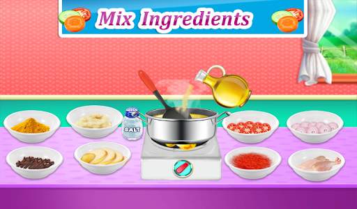 Biryani Restaurant chef- Kitchen food Cooking game screenshot 3