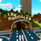 Los Dangeles. Map for Minecraft PE Z.2.5