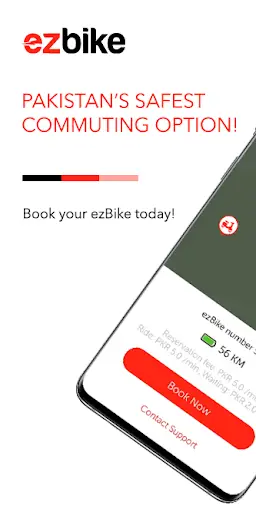 ezBike - Electric Bike Sharing App screenshot 1