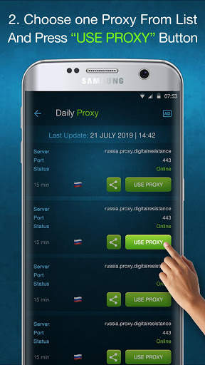 Daily Proxy & VPN - MTProto Proxy screenshot 3