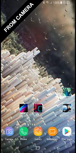 RAINY Photos Live Wallpaper screenshot 4