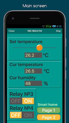 RemoteXY: Arduino control PRO screenshot 3