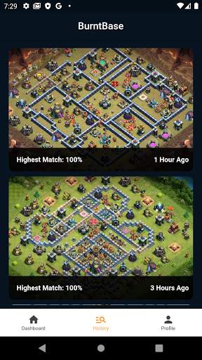 BurntBase - Clash 3 Star Base Attack Finder screenshot 3