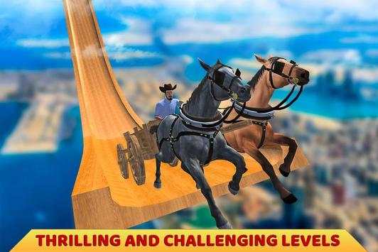 Mega Ramp Horse Cart Stunt Racing screenshot 12
