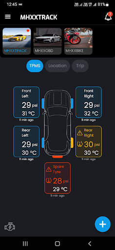 SMART TYRE CAR & BIKE screenshot 1