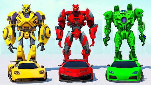 Jet Air Robot Car Transform screenshot 5