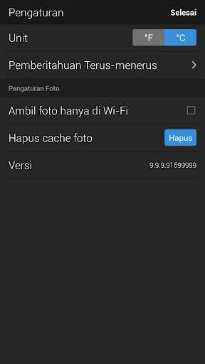 Yahoo Cuaca screenshot 6