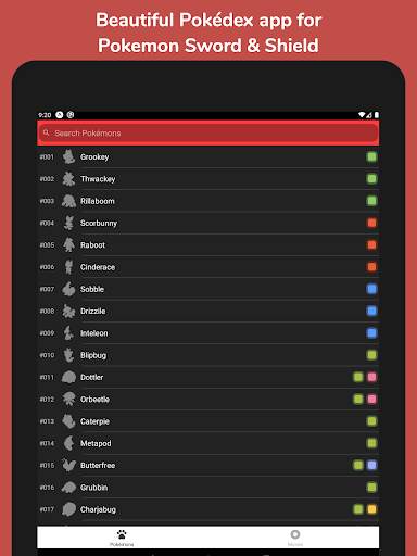GalarDex – Pokemon Sword & Shield Pokedex Guide screenshot 7