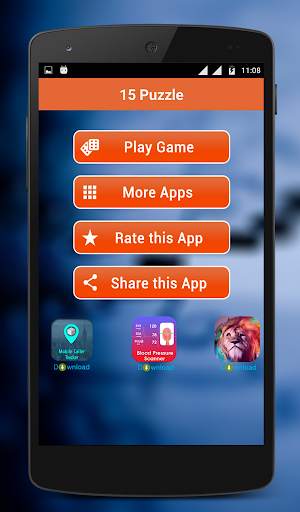 15 Puzzle Game screenshot 2